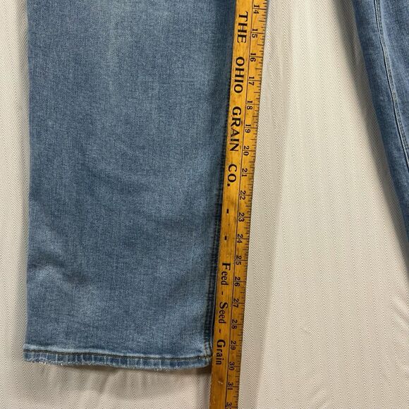 Lovervet By Vervet Y2K Wide Leg High Rise Jeans Womens Size 30/ 11 Denim Stretch - Picture 5 of 11